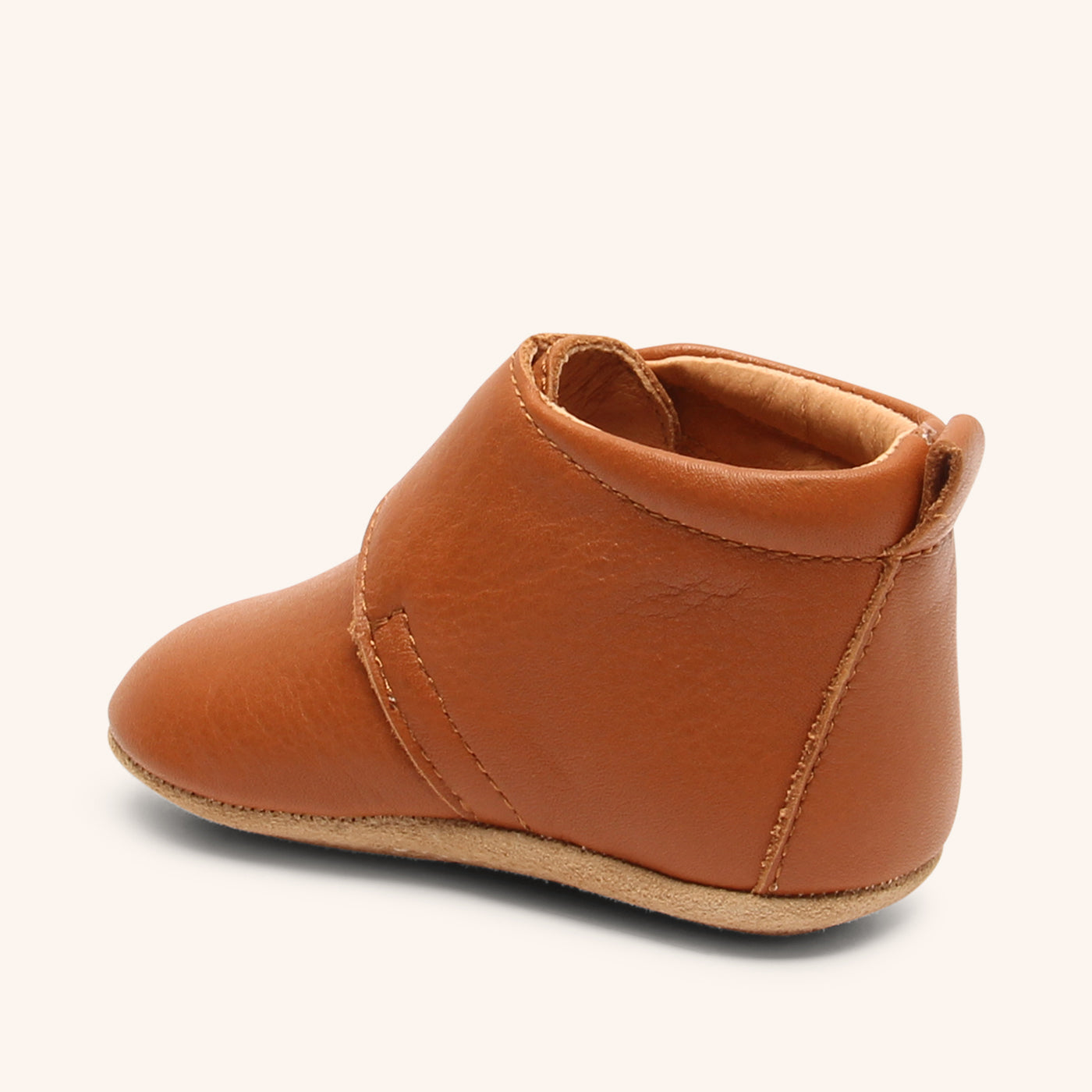 bisgaard-baby-star-cognac-klassische-hausschuhe-f-r-babys-und-kleinkinder-gr-18- image 2