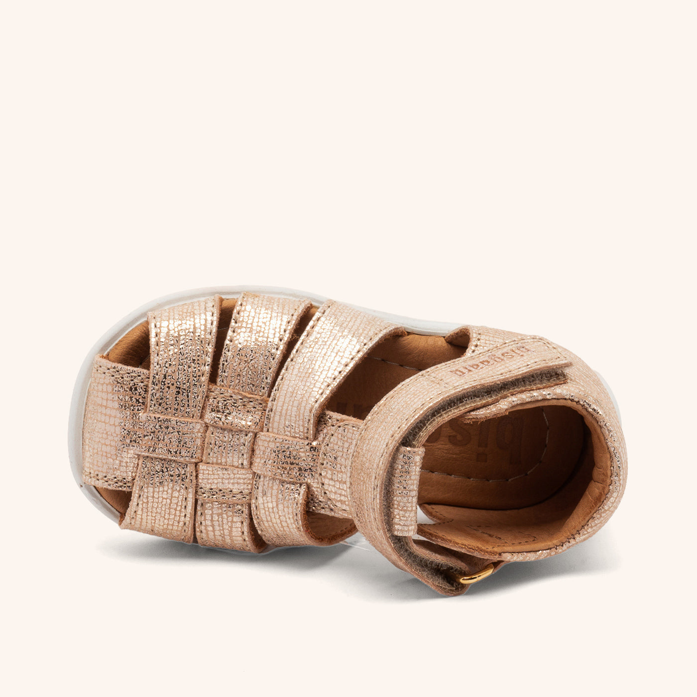 bisgaard-carly-sandalen-geschlossen-platin image 3