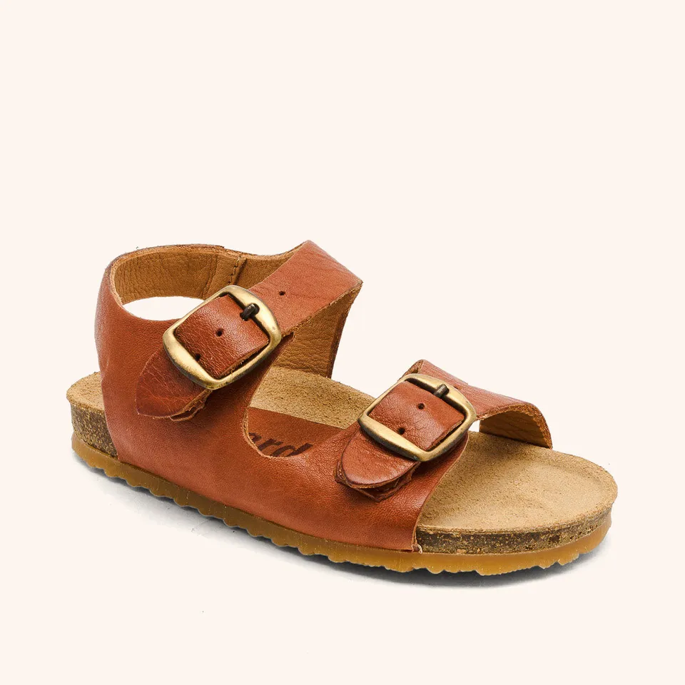 bisgaard-alfie-cognac-leichte-kindersandale-mit-flexibler-sohle-f-r-den-sommer image 1