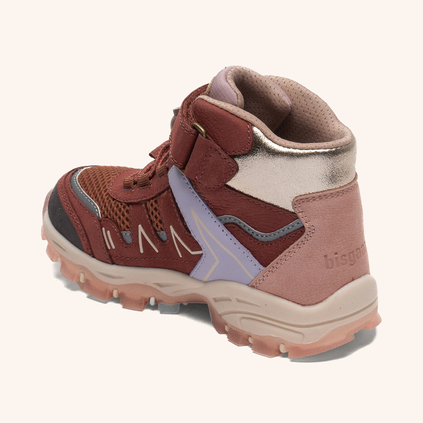 bisgaard-madison-tex-outdoor-bergangsstiefel-burgundy-trekking image 2