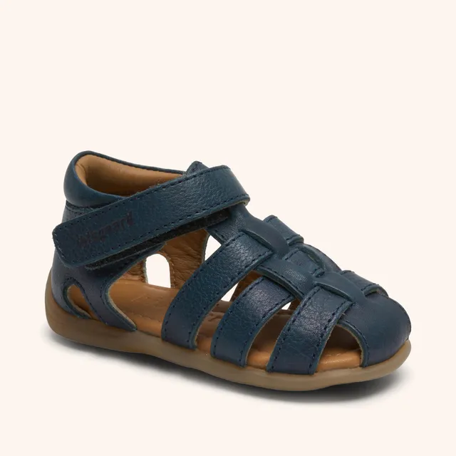 bisgaard-aura-navy-barfu-schuh-aus-leder-f-r-kinder image 1