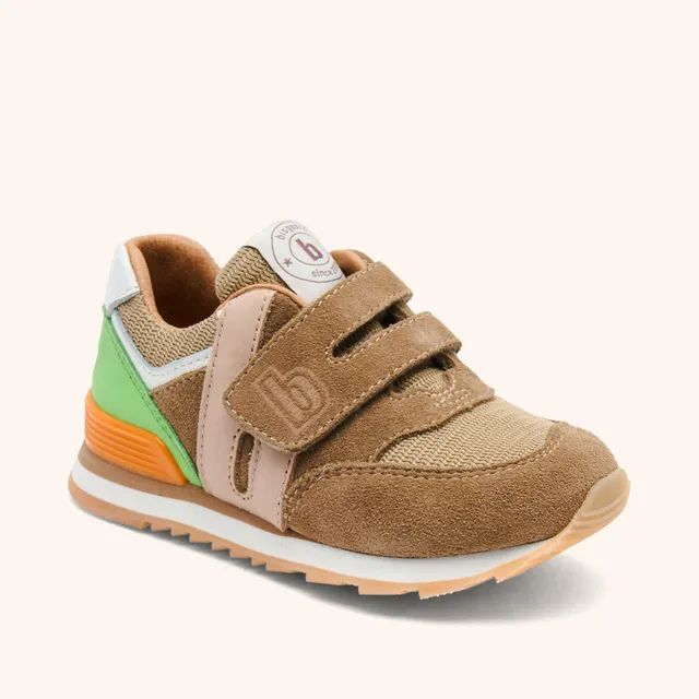 bisgaard-winston-earth-sportlicher-sneaker-aus-wildleder-und-textil-f-r-kinder image 1