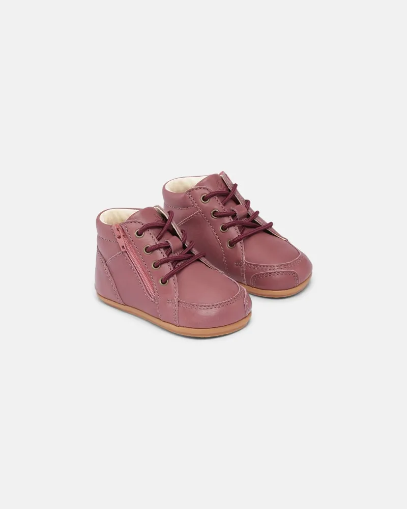 bundgaard-prewalker-lace-dark-rose-lauflernschuh image 1