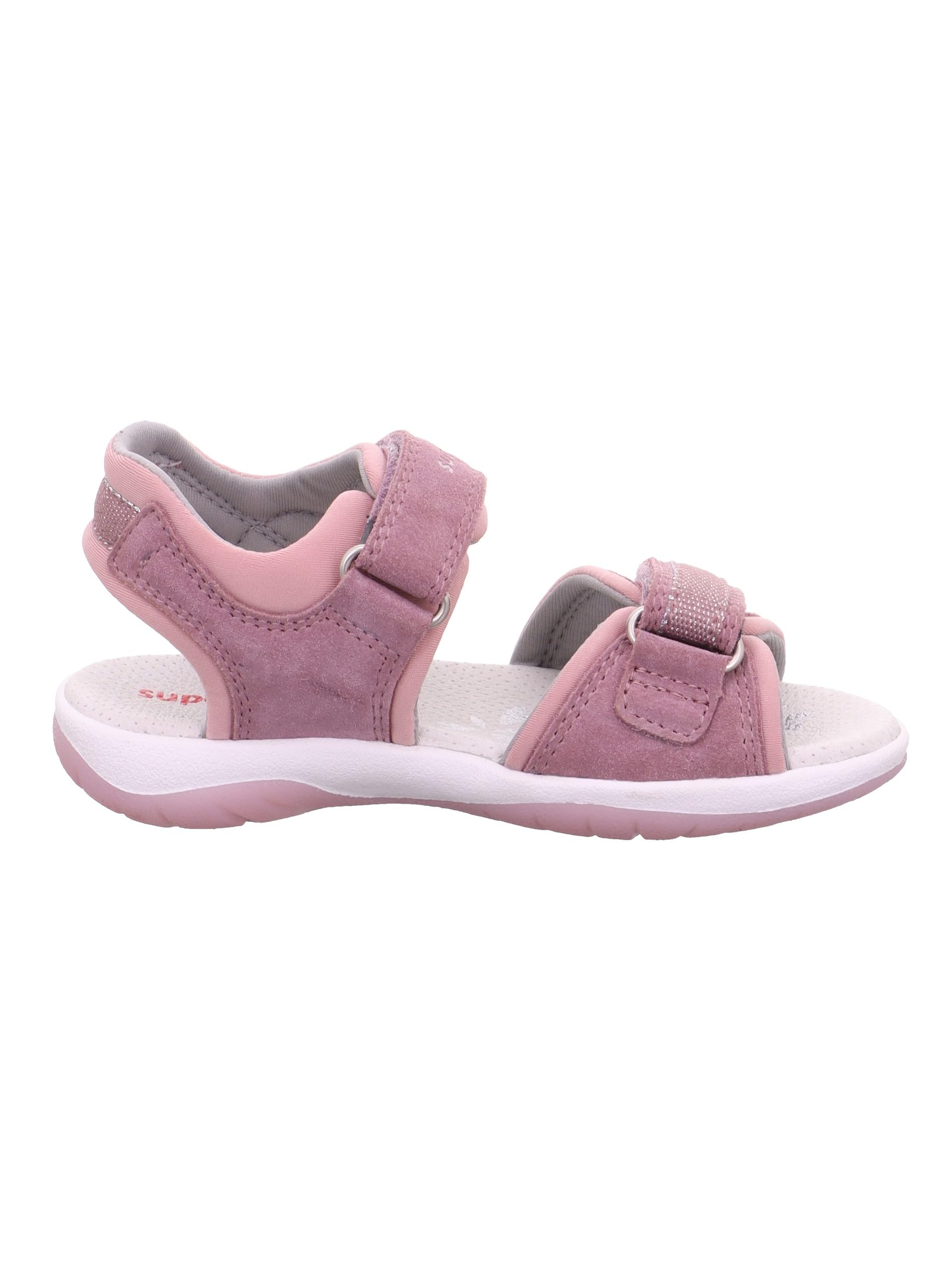 superfit-sunny-m-dchen-sandalen-sparkle-veloursleder-sandale-mit-blumen image 5