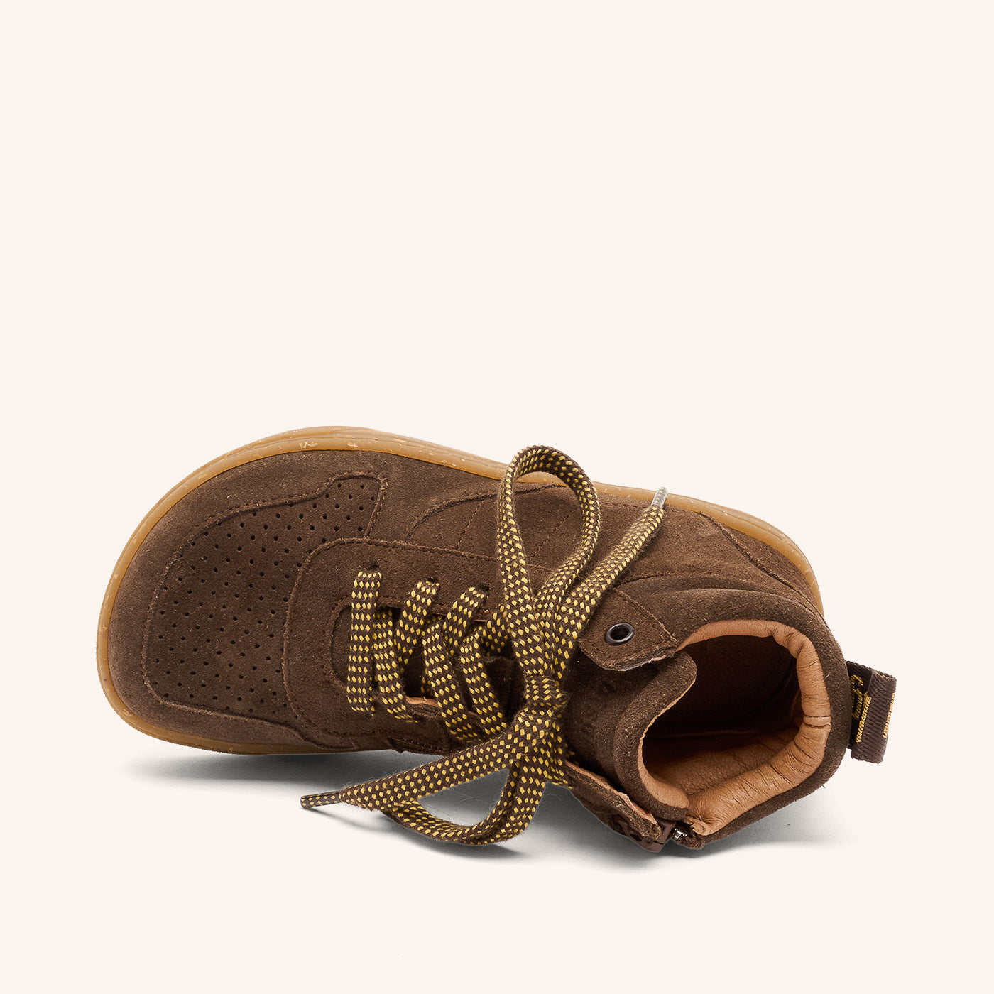 bisgaard-lisva-barfu-sneaker-dark-brown-sportlicher-hoher-barfu-schuh-aus-lwg-ze image 3