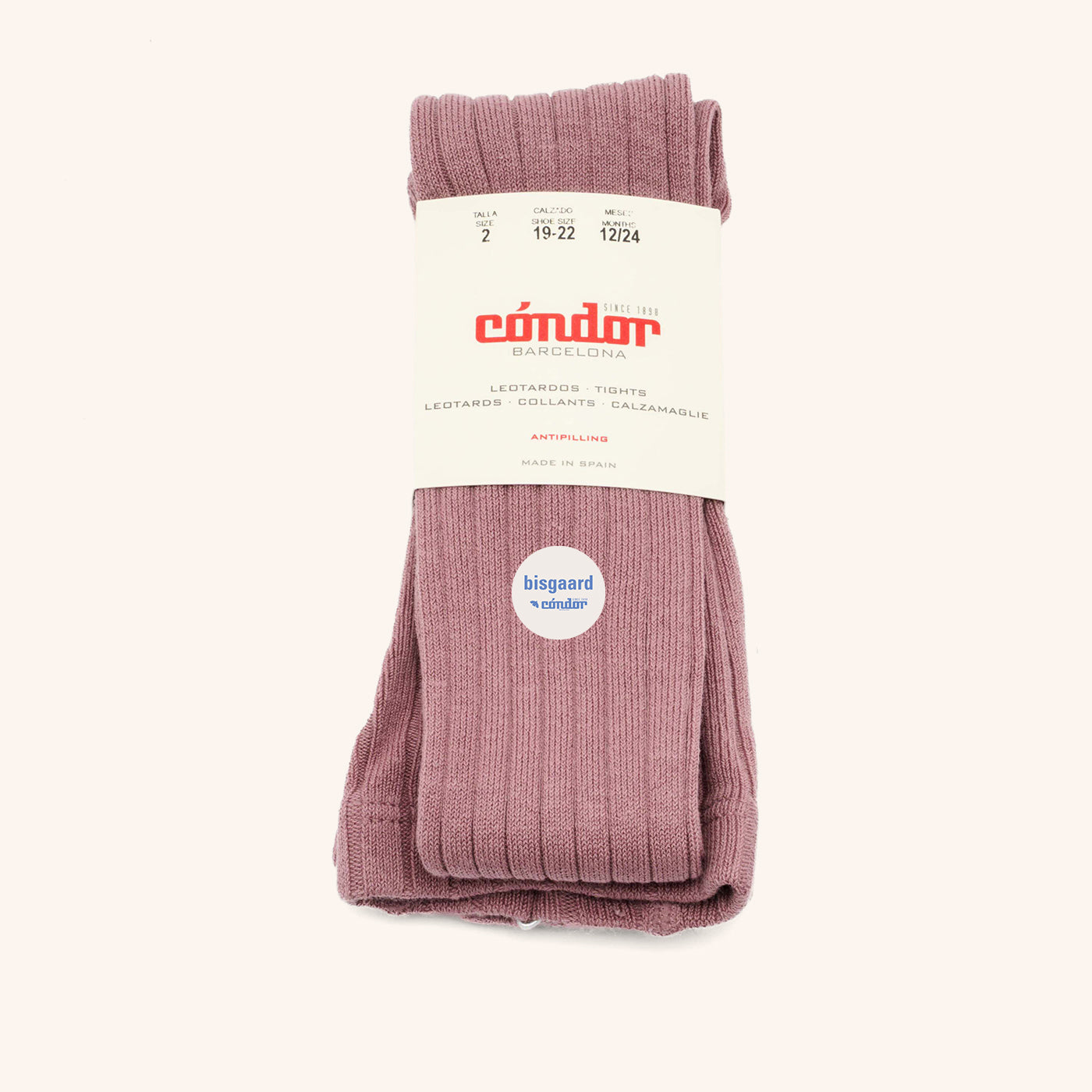 bisgaard-x-c-ndor-cotton-rib-tights-iris-strumpfhose-f-r-kinder image 1