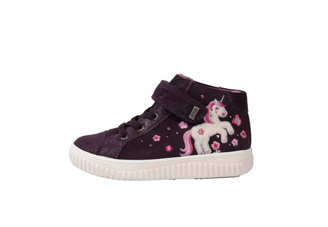 lurchi-yubi-tex-sneaker-klett-sneaker-mit-glitzer-motiv image 1