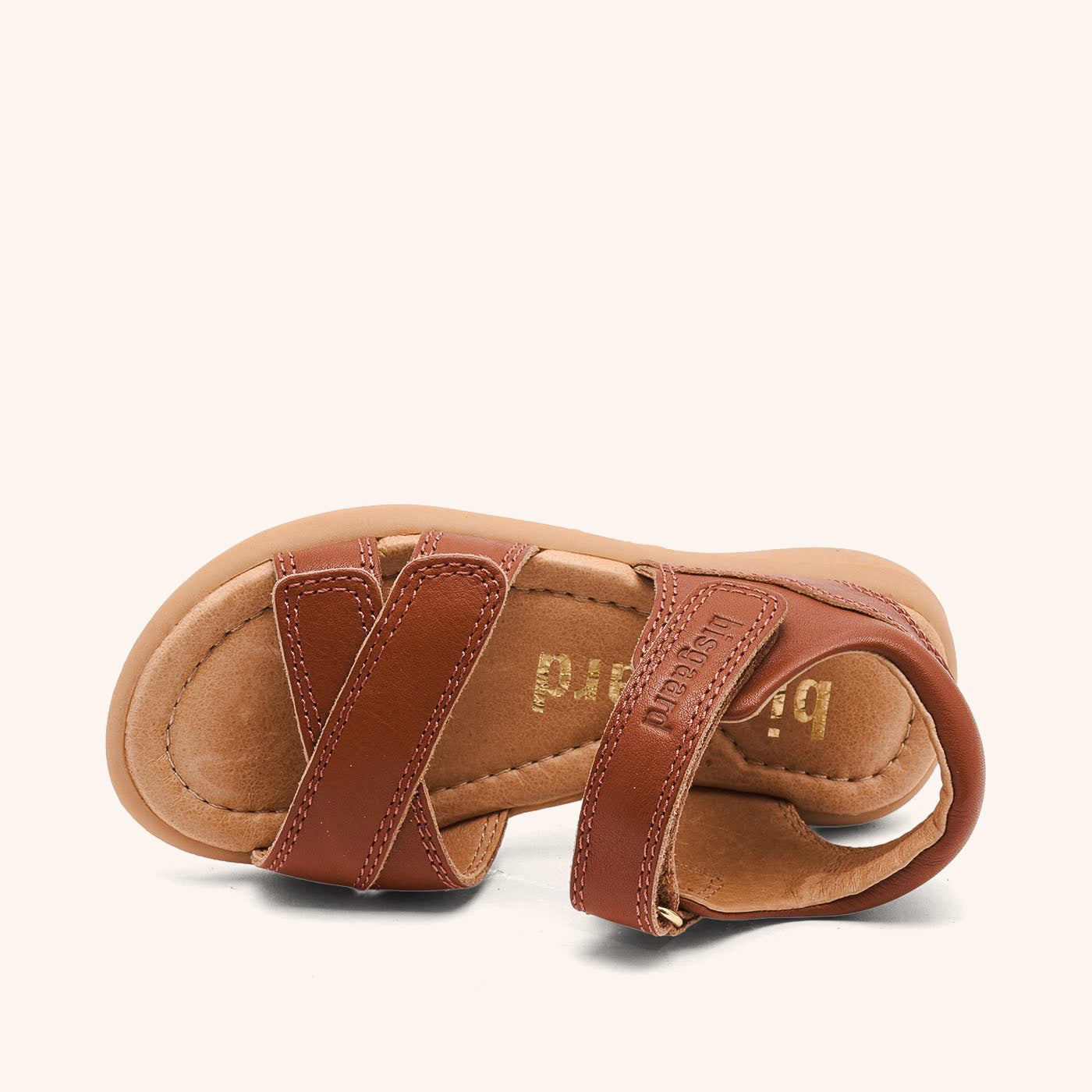 bisgaard-sofie-sandale-cognac-lwg-zertifiziertes-leder-gr-e-24-40 image 2