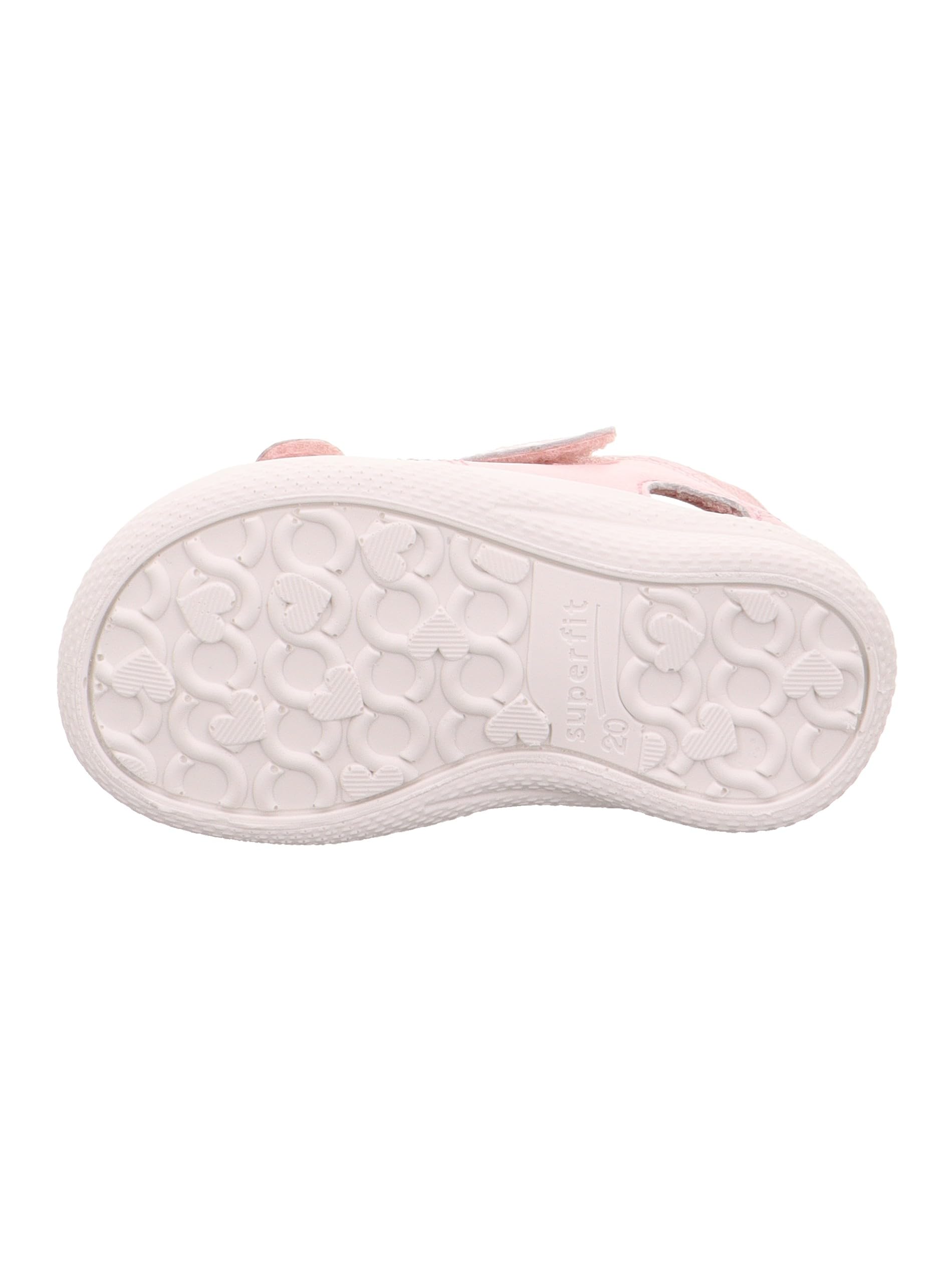 superfit-polly-lauflern-sandale-m-dchen-velours-herz-design image 4