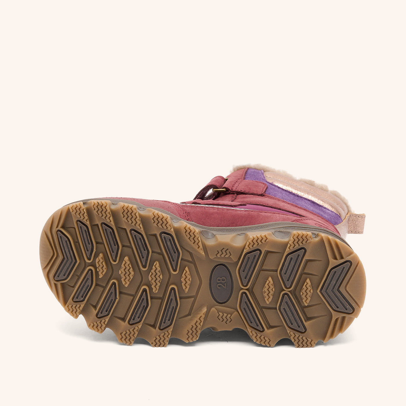 bisgaard-eddie-tex-plum-wasserdichter-winterstiefel-mit-wollfutter image 4