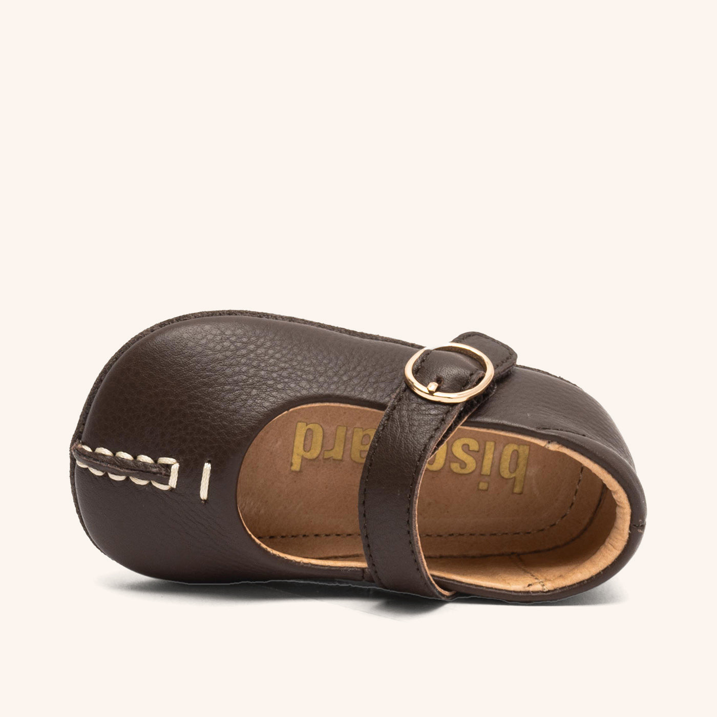 bisgaard-annabelle-dark-brown-ballerina-hausschuh-f-r-kinder-gr-18-25 image 3