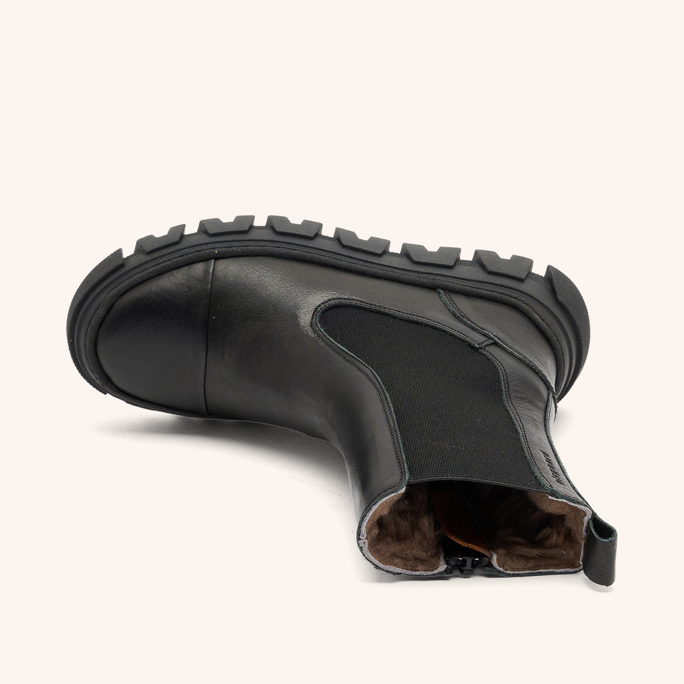 bisgaard-nilla-lamb-black-winterstiefel-aus-lammfell-f-r-kinder-gr-28-40 image 3