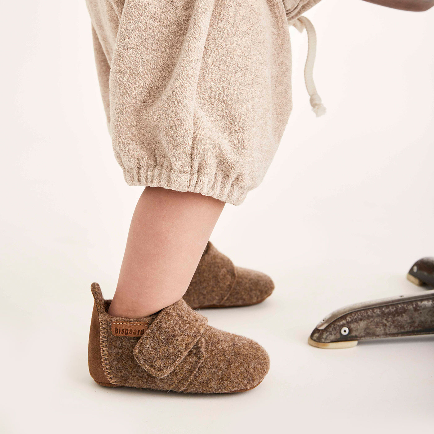 bisgaard-baby-wool-camel-hausschuh-aus-naturwolle-f-r-babys-und-kleinkinder image 5