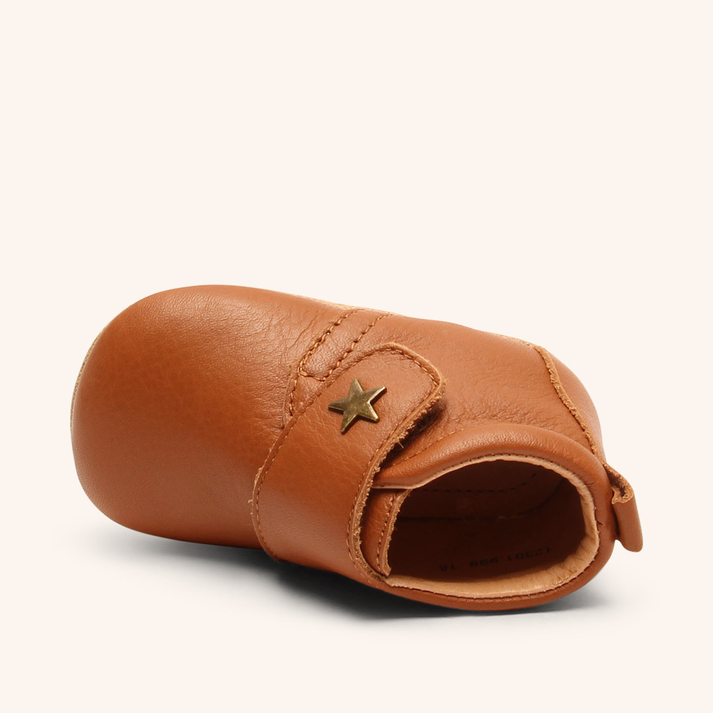 bisgaard-baby-star-cognac-klassische-hausschuhe-f-r-babys-und-kleinkinder-gr-18- image 3