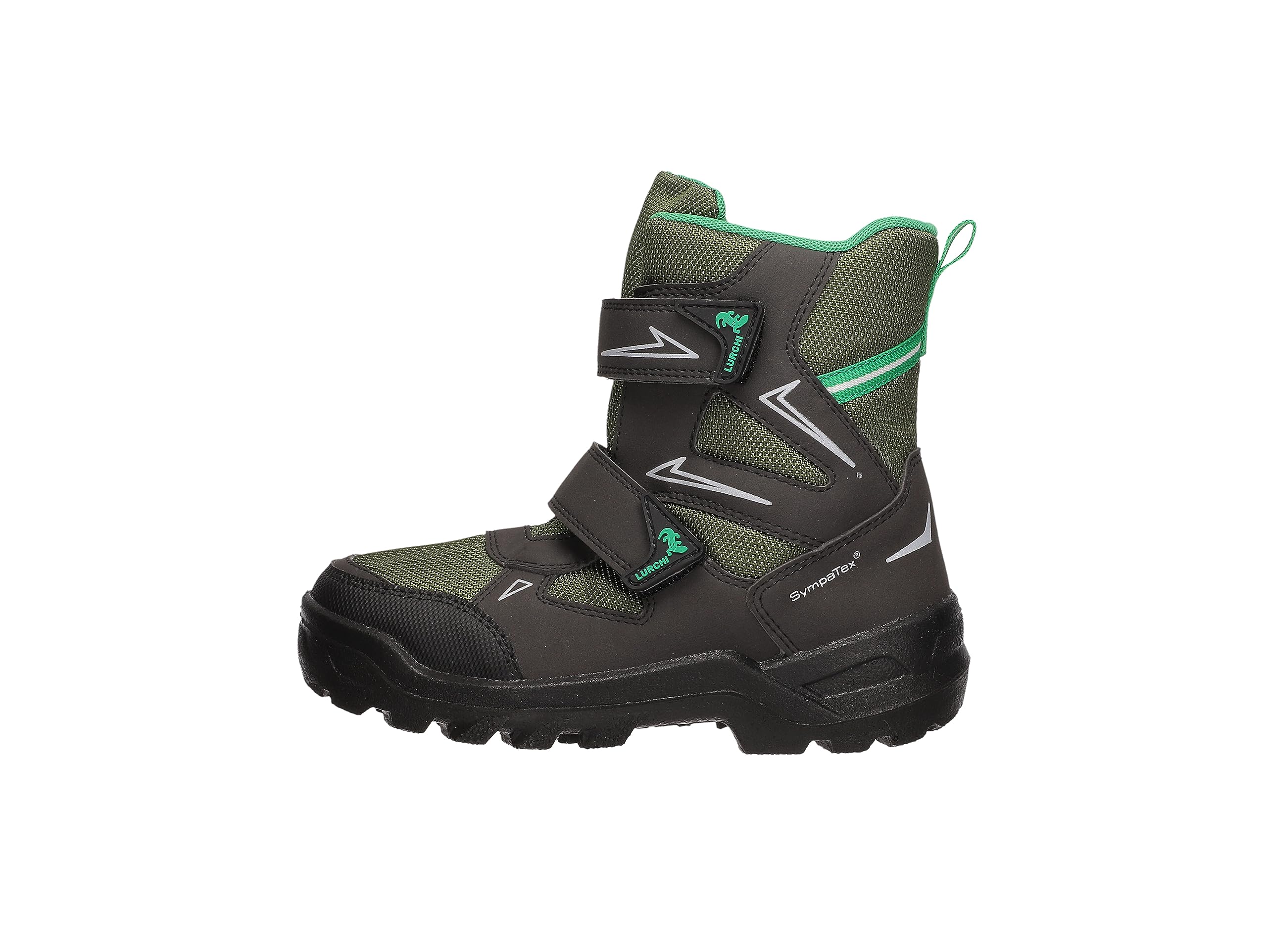 lurchi-krispin-sympatex-schneestiefel-black-neon-yellow-32-eu-weit image 1