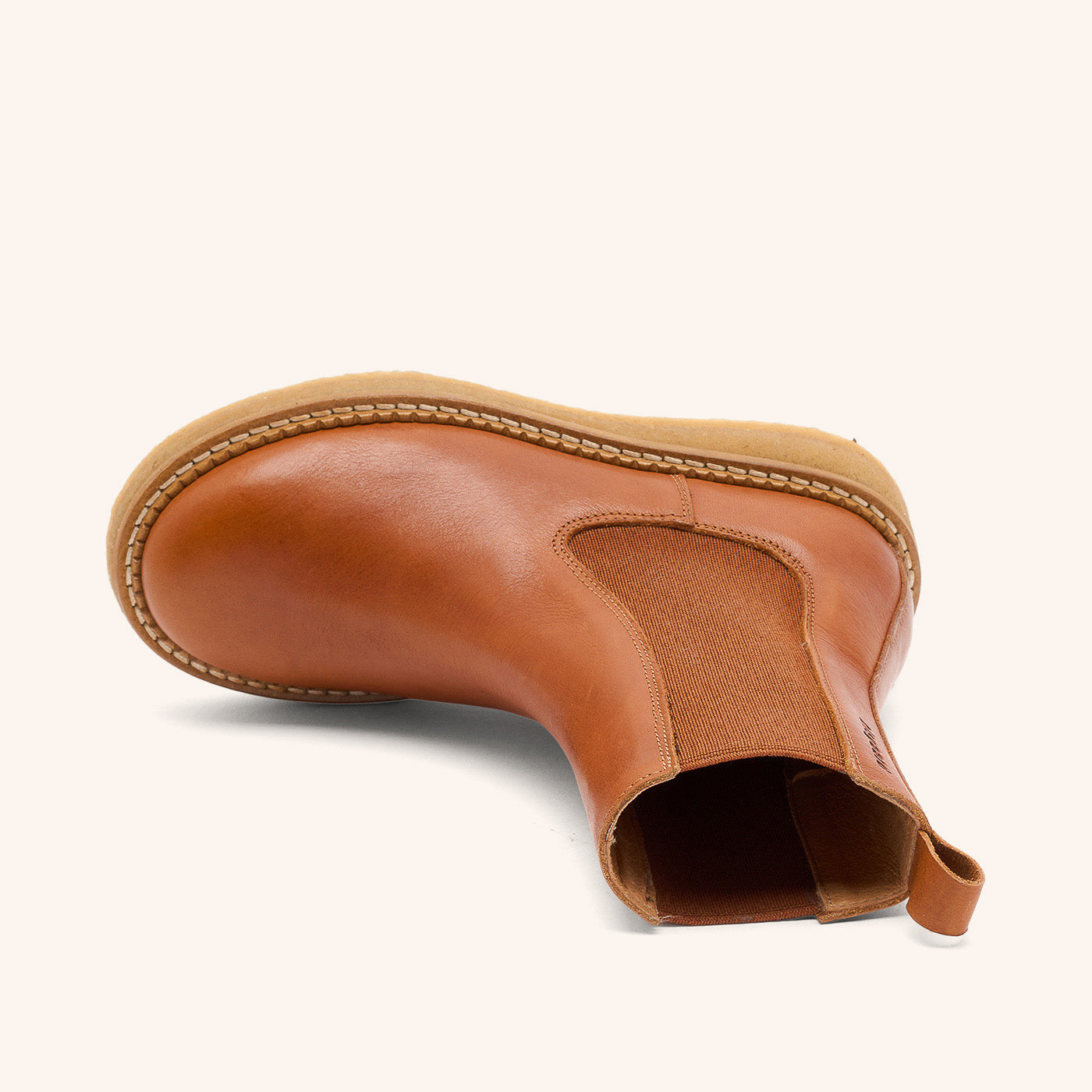 bisgaard-naya-cognac-eleganter-stiefel-mit-crepe-sohle-f-r-kinder-gr-28-40 image 3