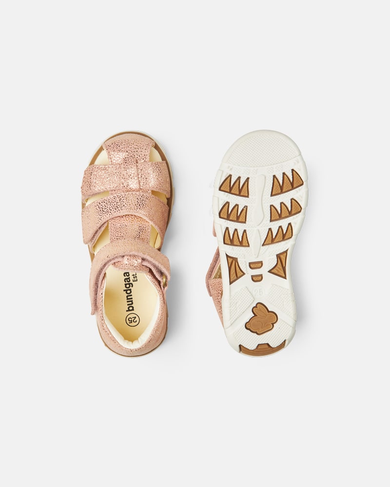 bundgaard-sofus-old-rose-gold-sportliche-kindersandale-mit-lwg-zertifiziertem-le image 2
