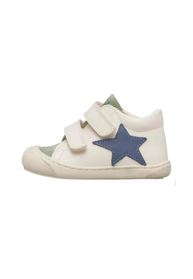 naturino-first-steps-lauflernschuhe-leder-mit-stern-patch image 1