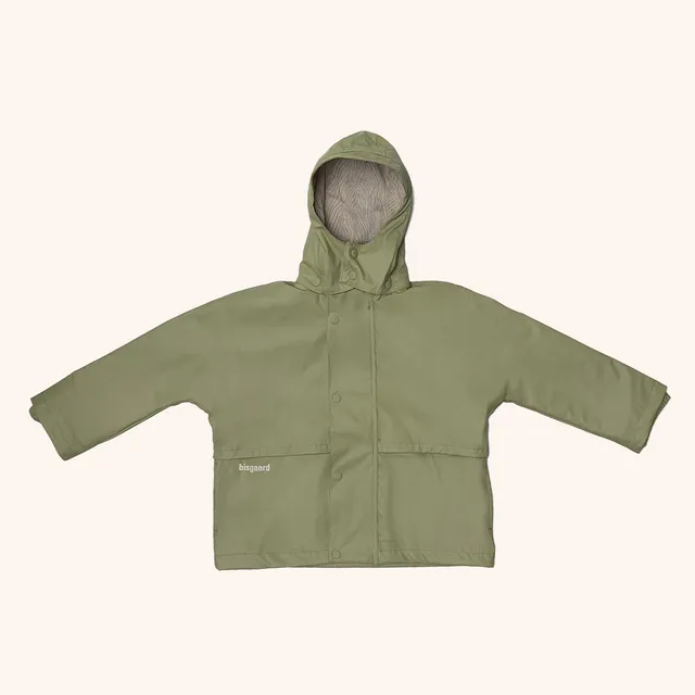 bisgaard-aarhus-regenjacke-palmengr-n-pu-regenjacke-mit-baumwollfutter image 1