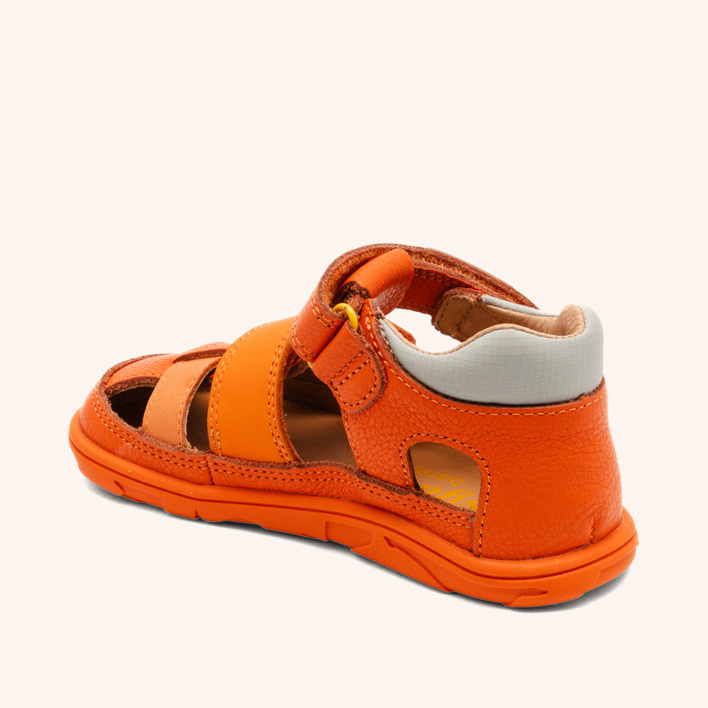 bisgaard-vic-barefoot-sandale-orange-offene-barfu-sandale-f-r-kinder image 2