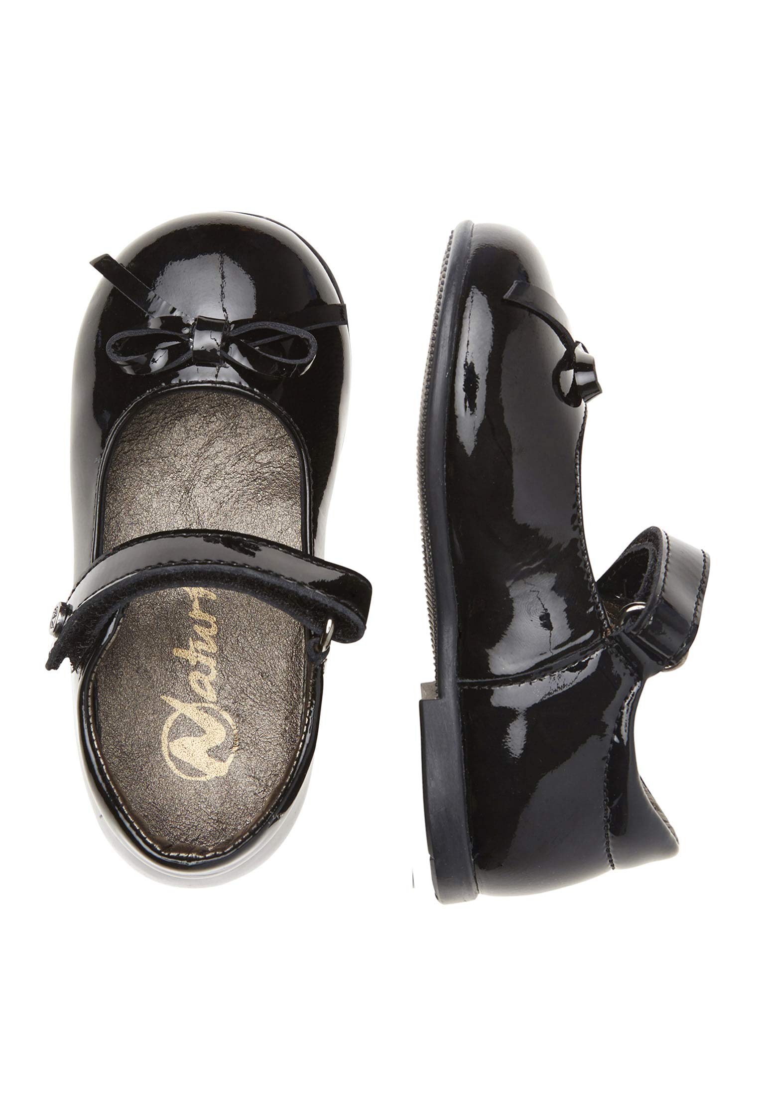 naturino-1901-ballet-ballerinas-aus-lackleder-mit-schleife-schwarz image 2