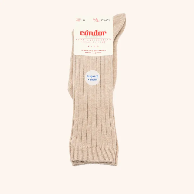 bisgaard-x-c-ndor-cotton-rib-kniestr-mpfe-turron-geringelte-baumwoll-kniestr-mpf image 1