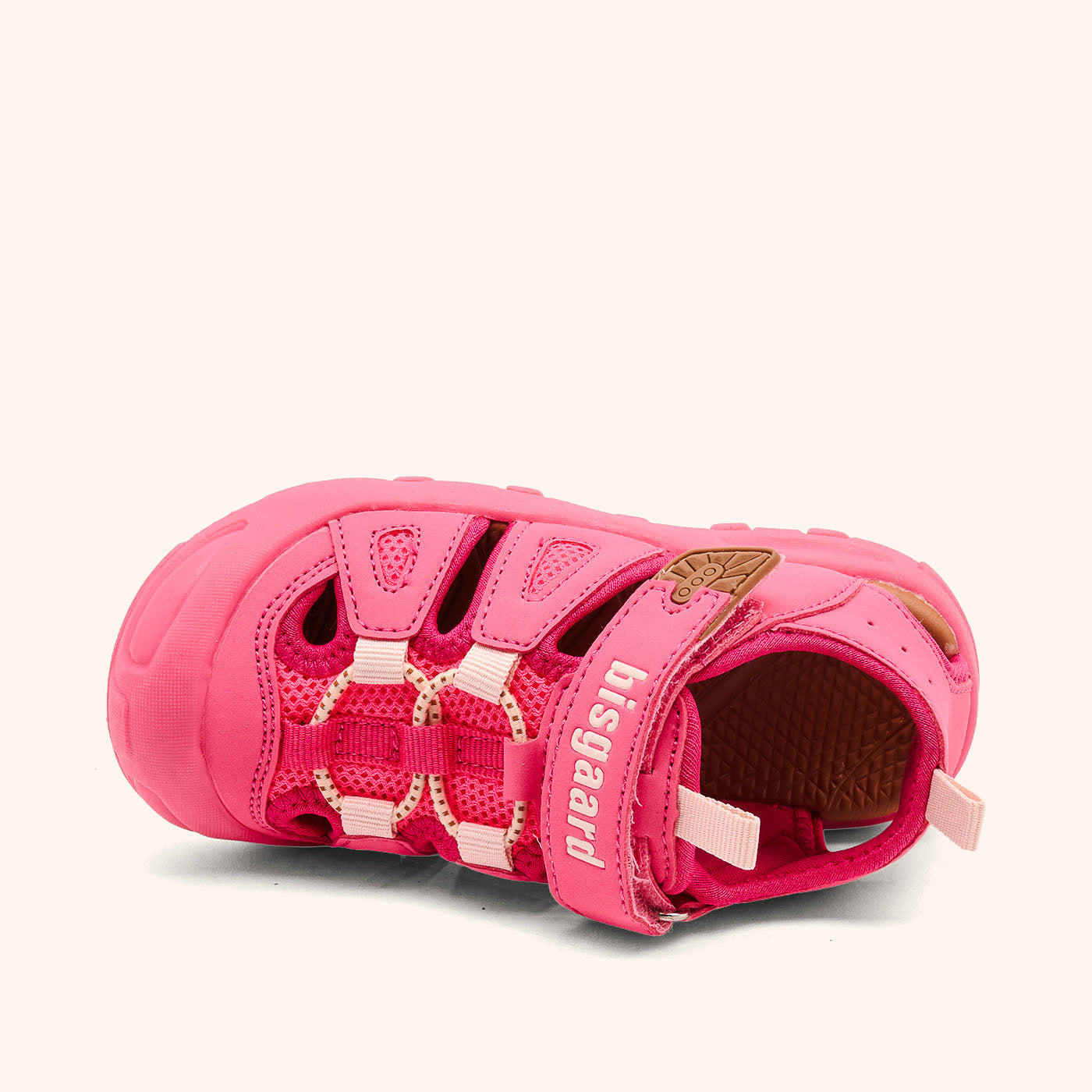bisgaard-parker-offener-schuh-pink-trekking-sommerschuh image 3