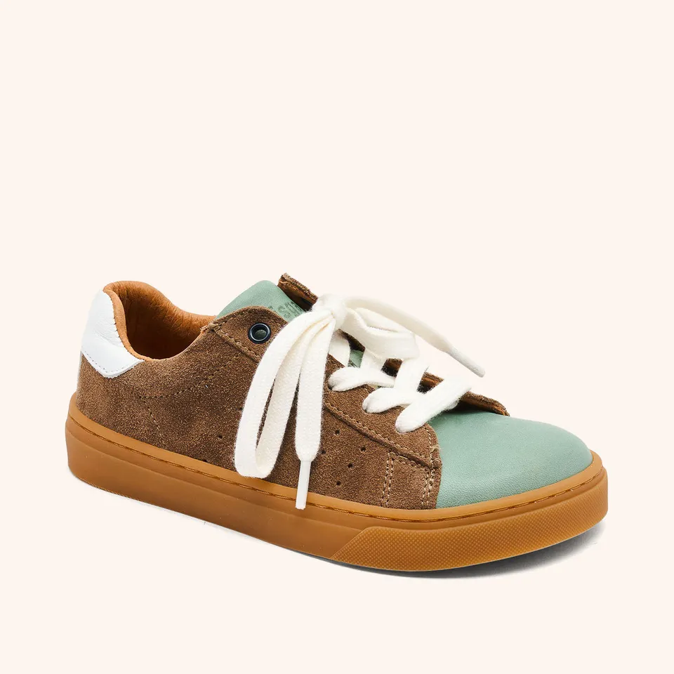 bisgaard-raymond-barefoot-sneaker-sage-barfu-leder image 1