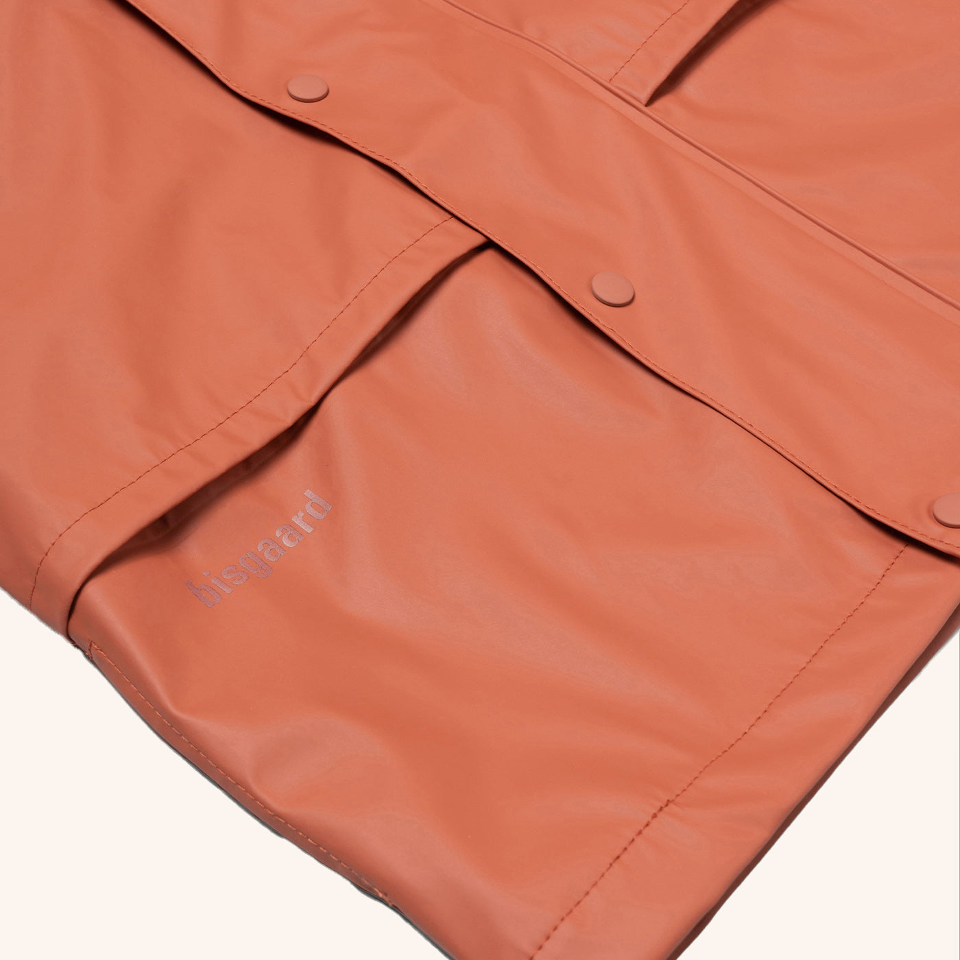 bisgaard-aarhus-pu-regenjacke-mit-baumwollfutter-hagebutte image 4