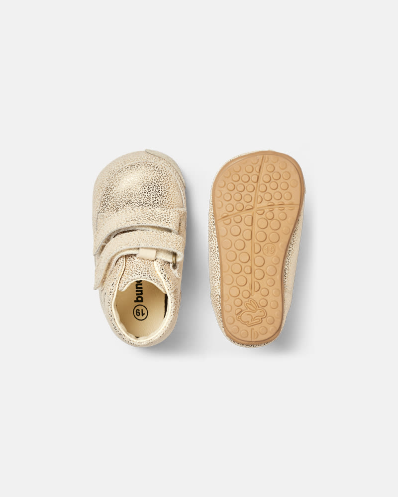 bundgaard-prewalker-baby-lauflernschuh-barfu-ivory-gold image 2