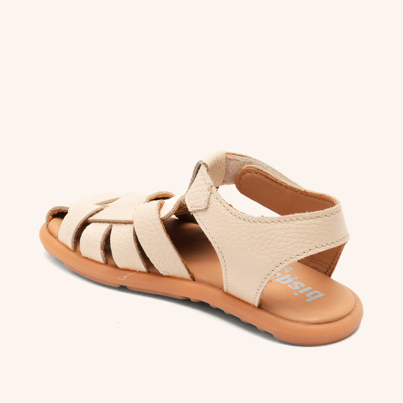 bisgaard-barefoot-alison-creme-barfu-sandale-mit-geschlossenem-zehenschutz-aus-v image 2