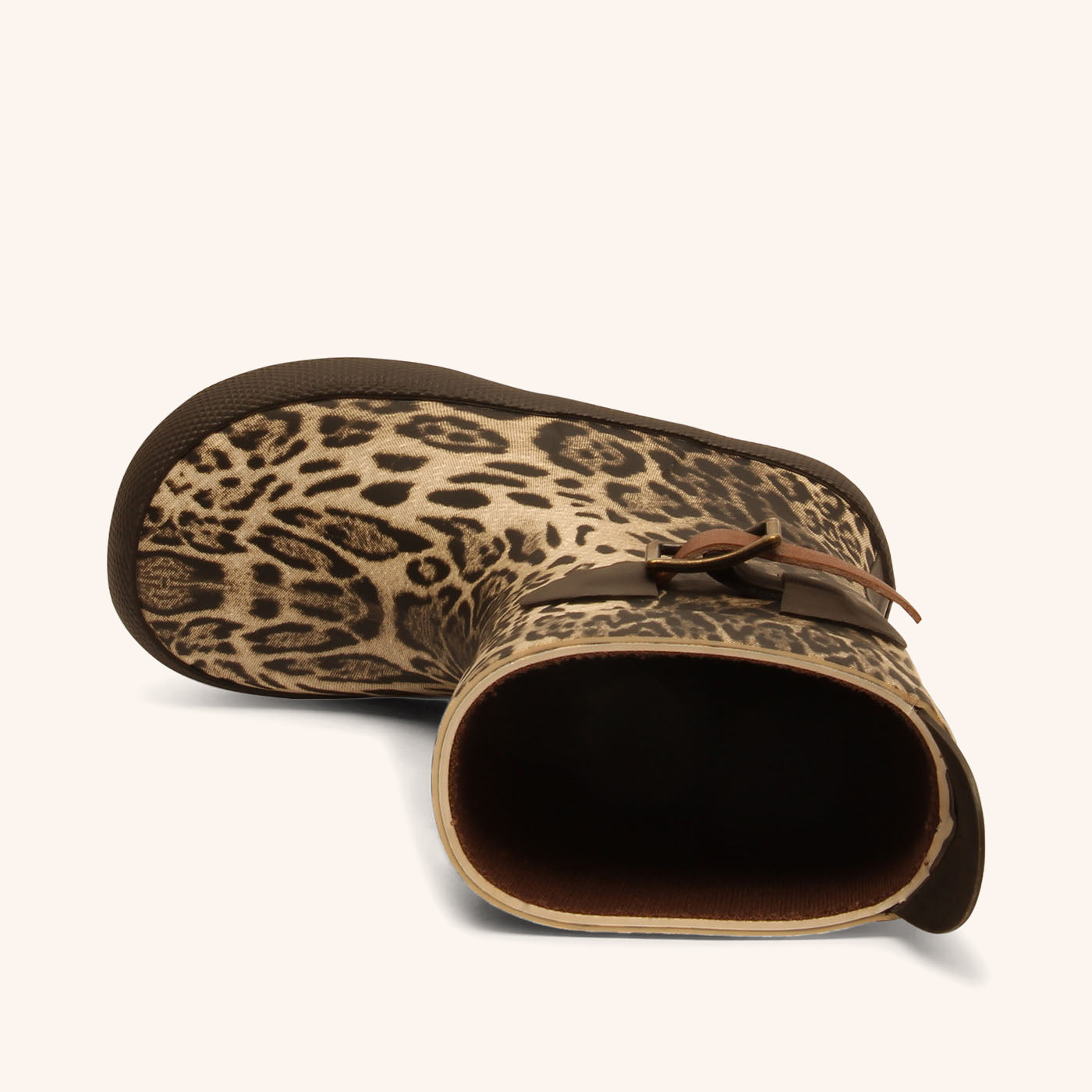 bisgaard-scandinavia-gummistiefel-mit-schnallendetail-in-leopard image 3