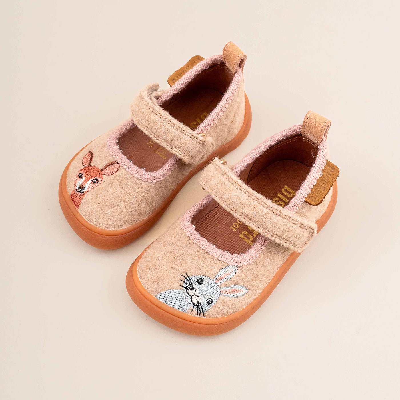 bisgaard-ballet-barefoot-hausschuh-beige image 5