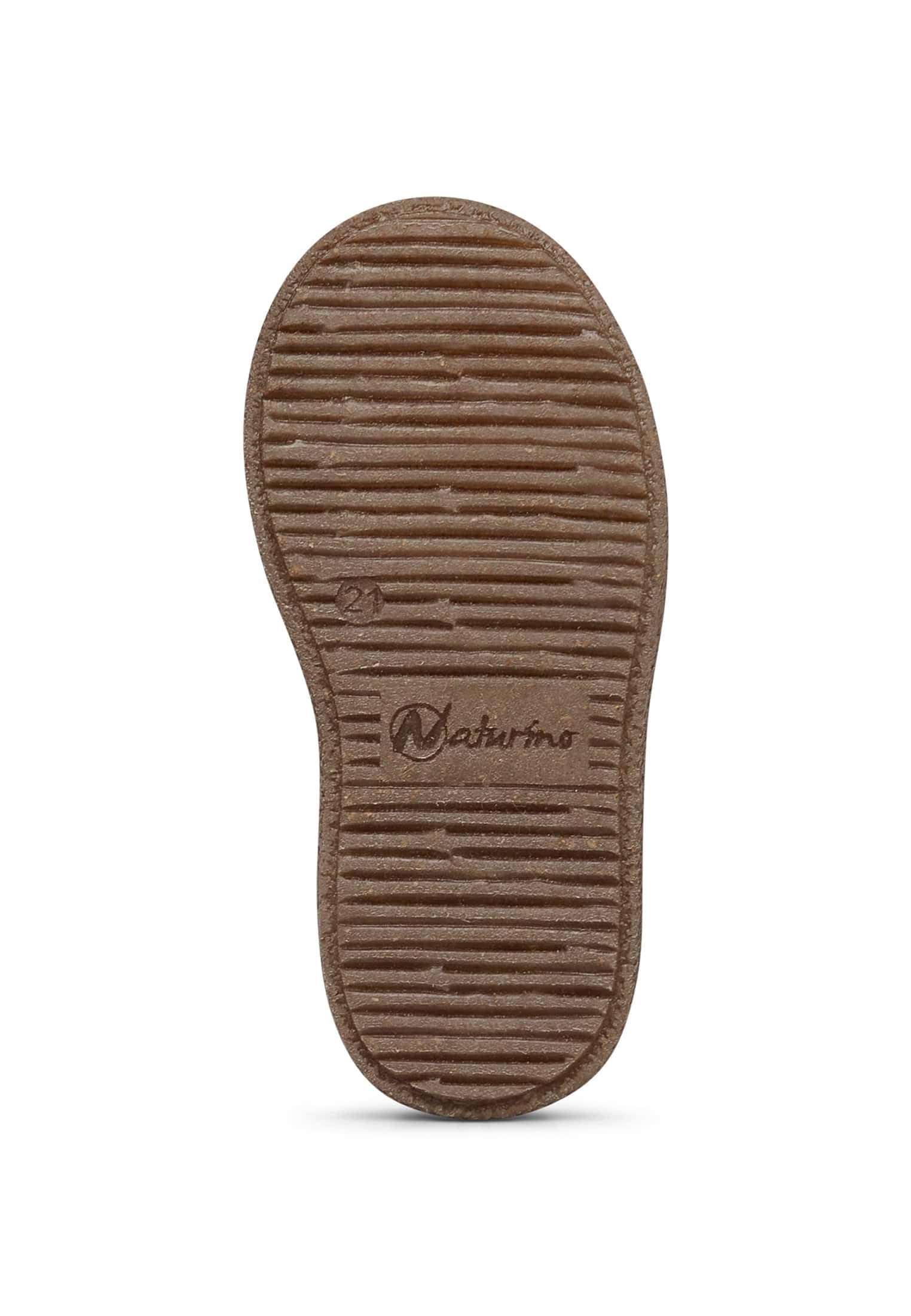 naturino-sneaker-mit-wollfutter-cognac-26-wildleder-klett-sneaker-strukturierte- image 5