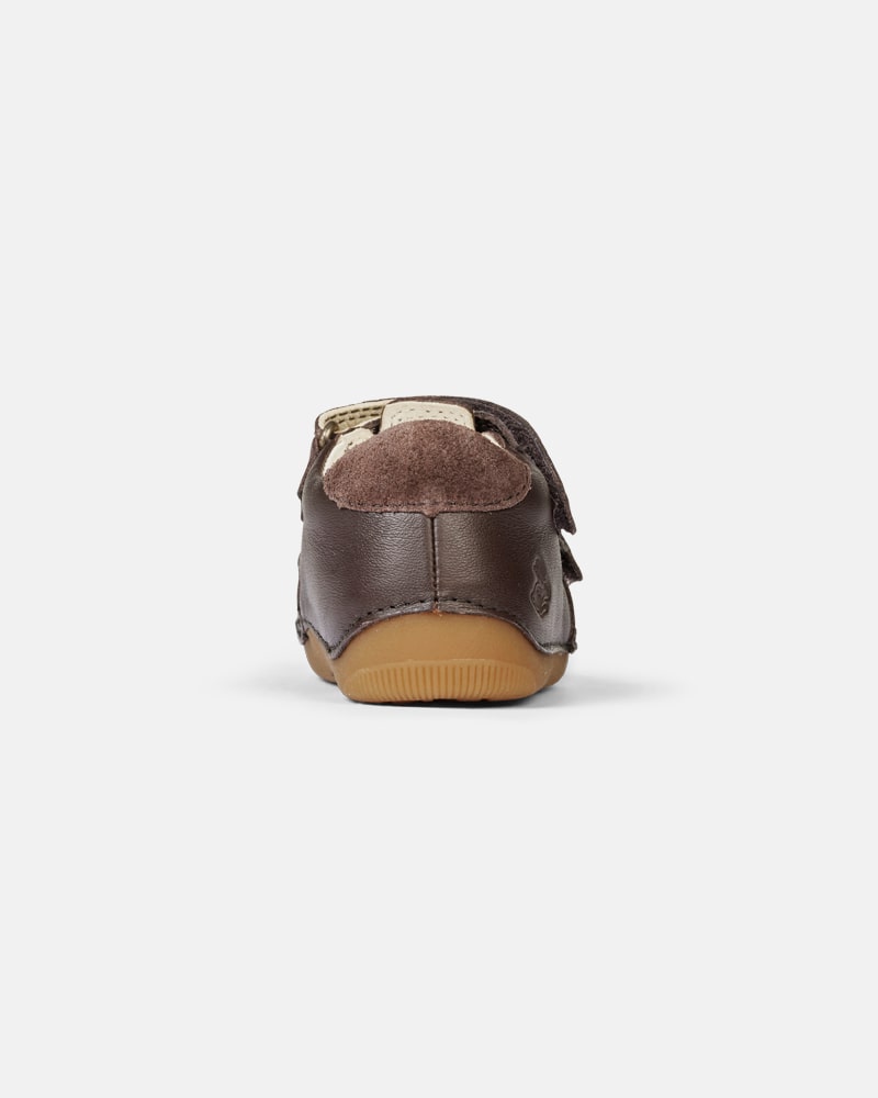 bundgaard-petit-summer-dark-brown-barfu-lauflern-sandale-baby image 3