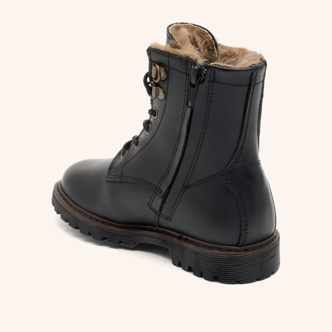 bisgaard-maia-lamb-winterstiefel-black-hoher-schaft image 2
