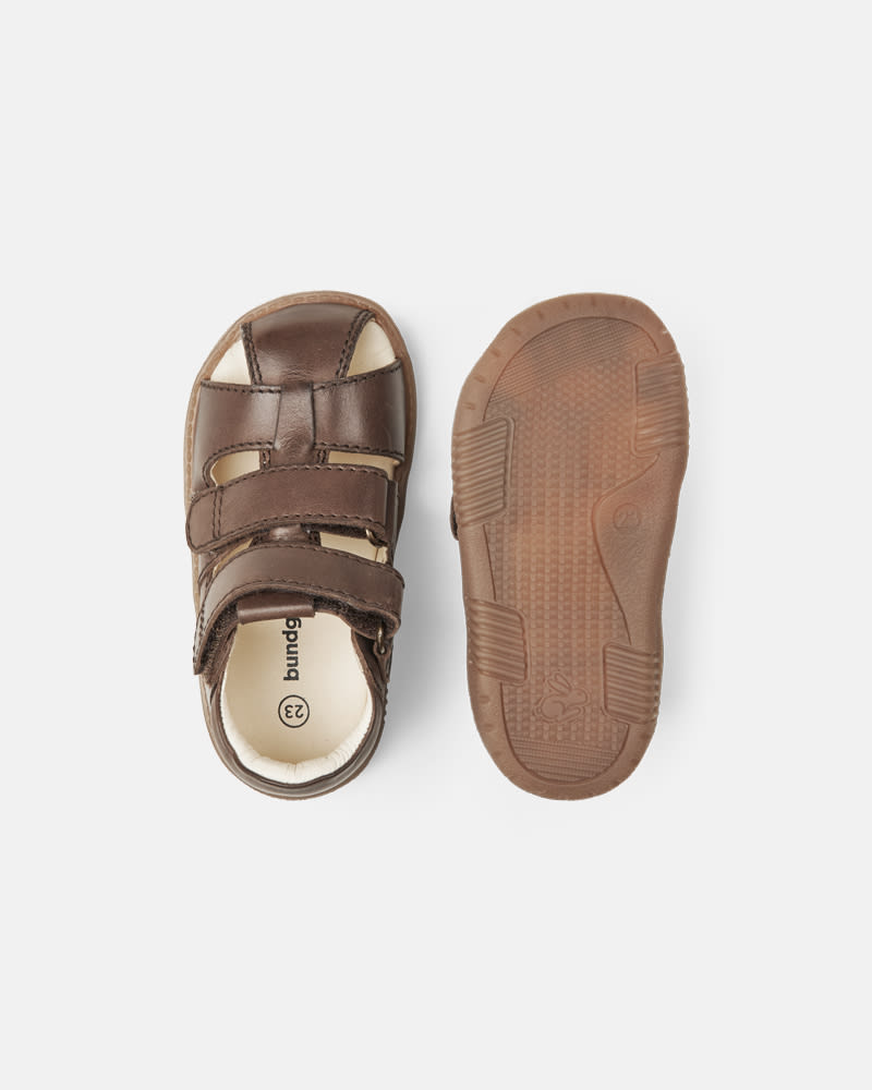 bundgaard-ranjo-dark-brown-sandale-leder-klett image 2