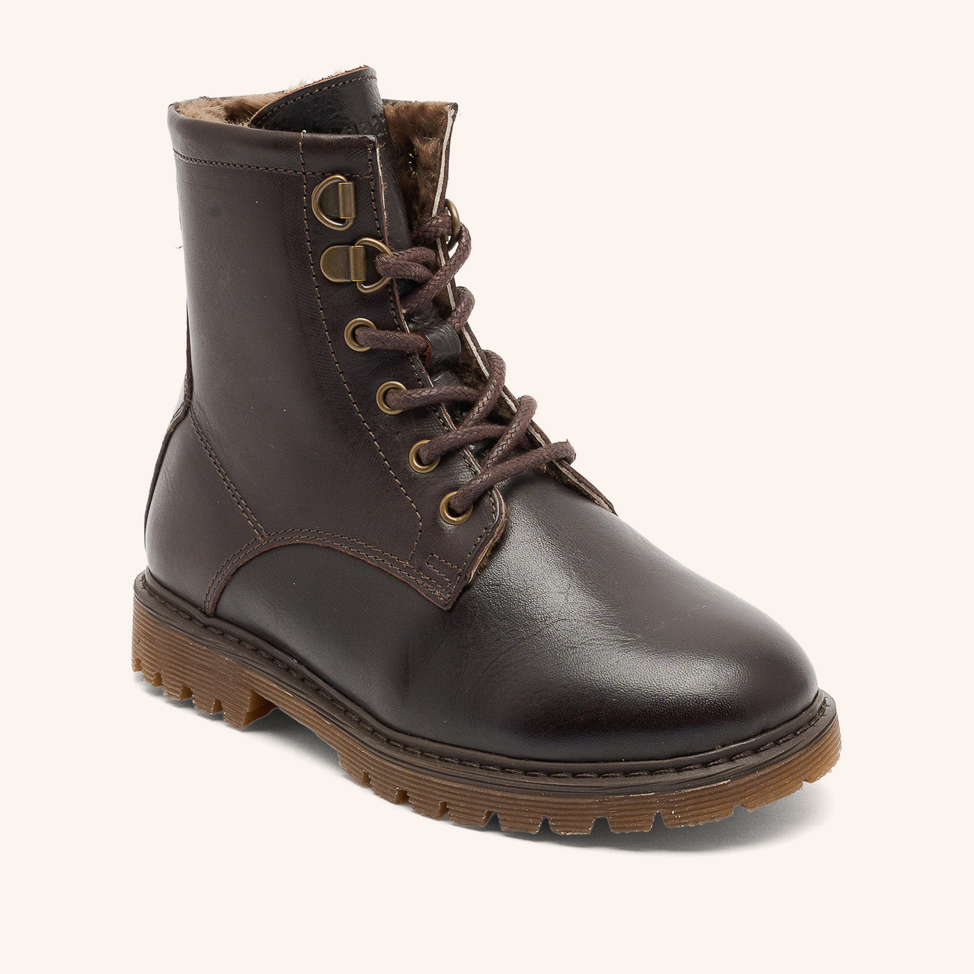 bisgaard-maia-lamb-dark-brown-hoher-winterstiefel-aus-leder image 1