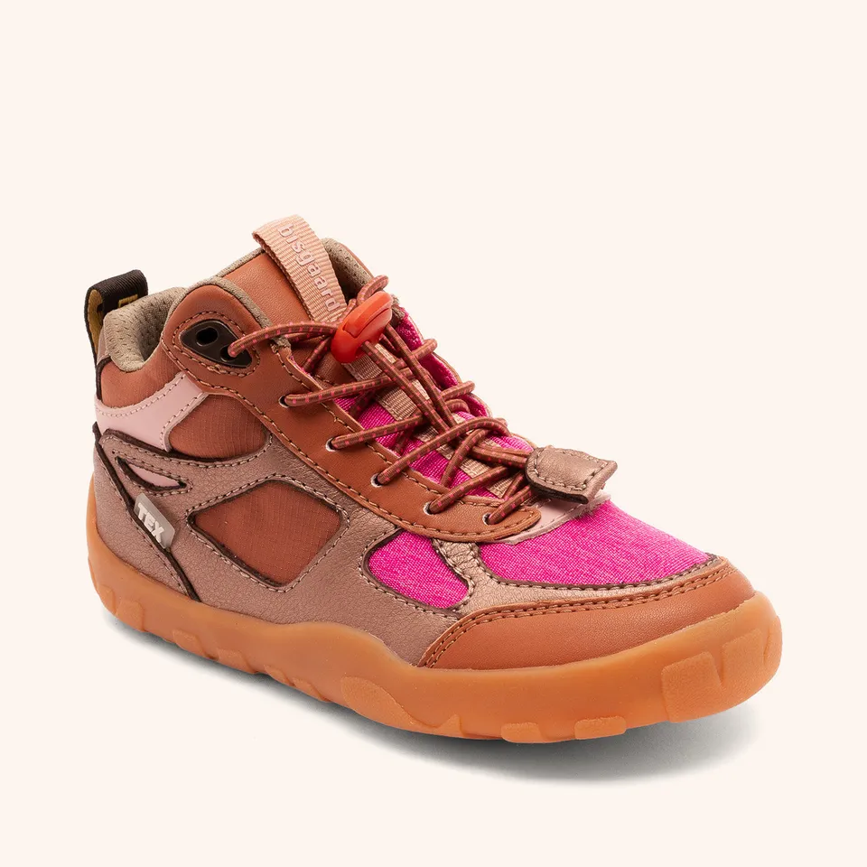 bisgaard-barefoot-lexon-tex-barfu-schuh-wasserdicht-rose-gold image 1