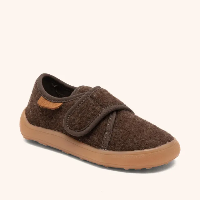 bisgaard-pav-dark-brown-woll-hausschuh-f-r-kinder image 1