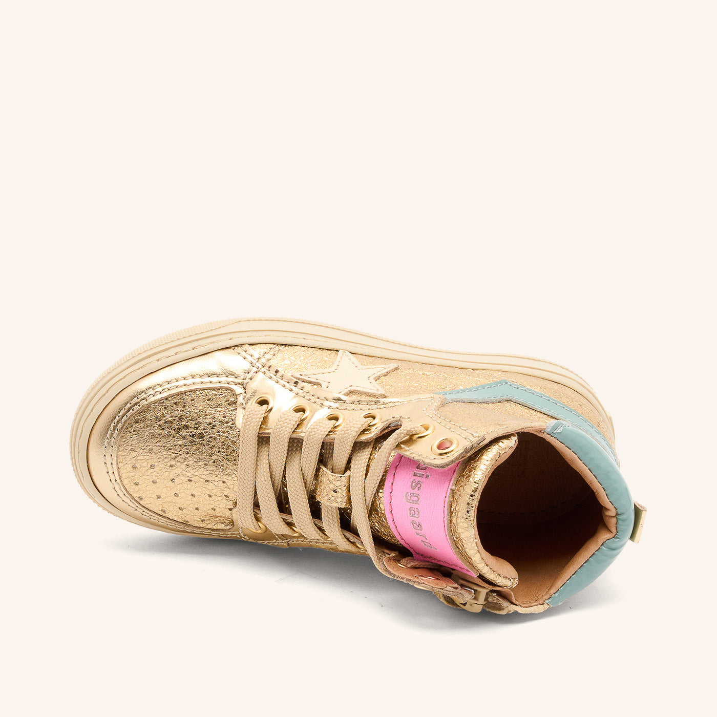 bisgaard-isak-gold-freizeit-sneaker image 3