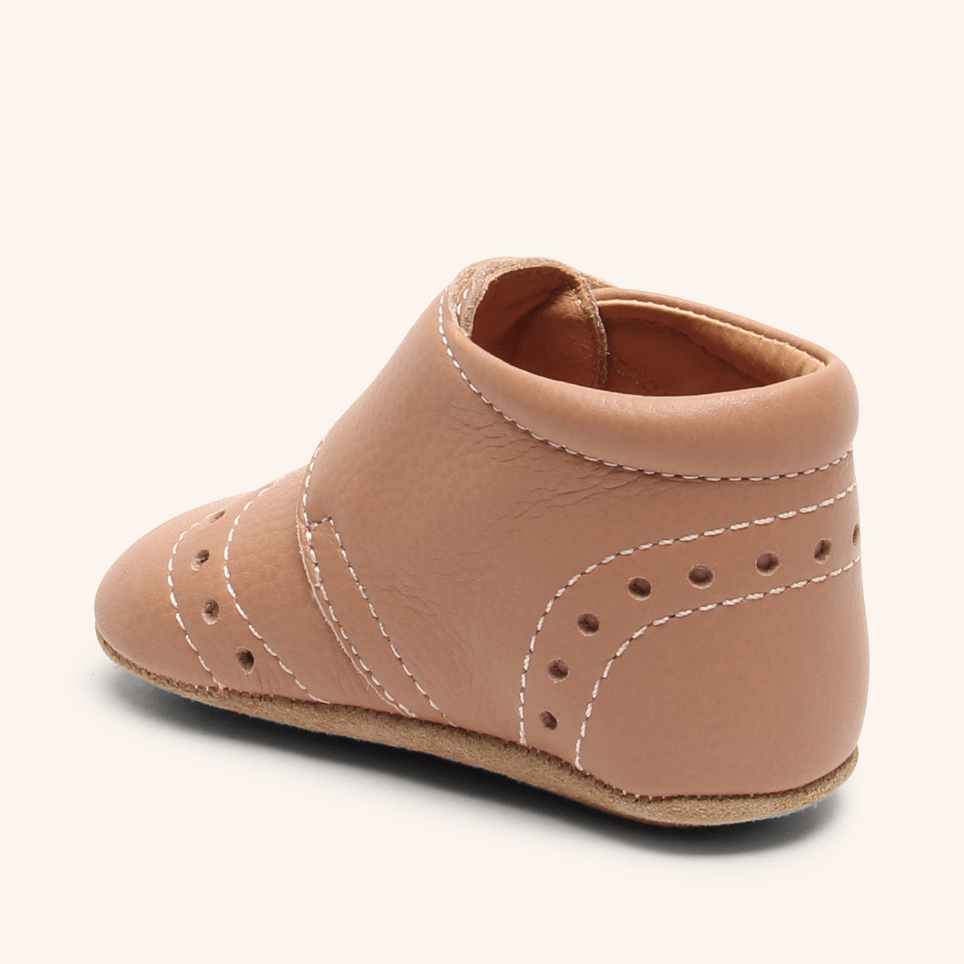 bisgaard-petit-hausschuh-nude-brogue-details-18-27 image 2