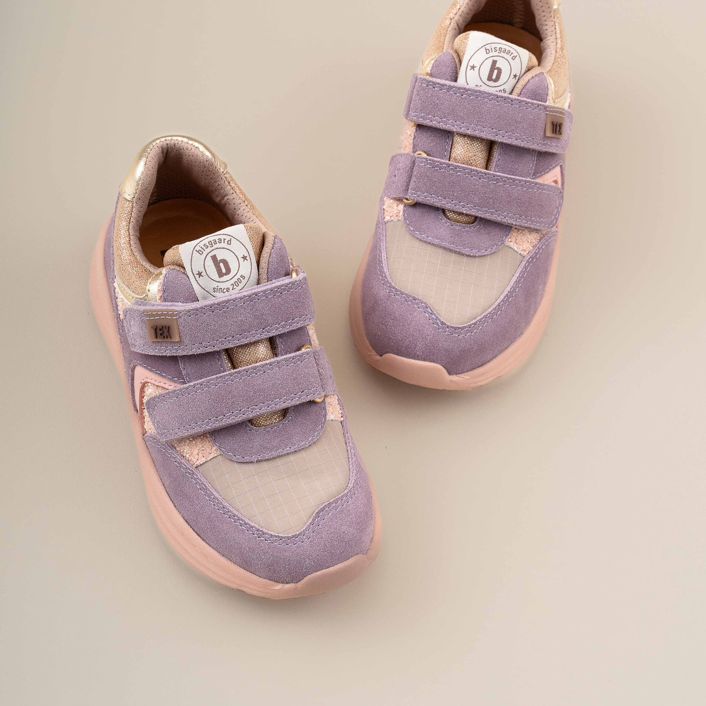 bisgaard-yuki-tex-sneaker-glitter-plum-wasserdicht image 5