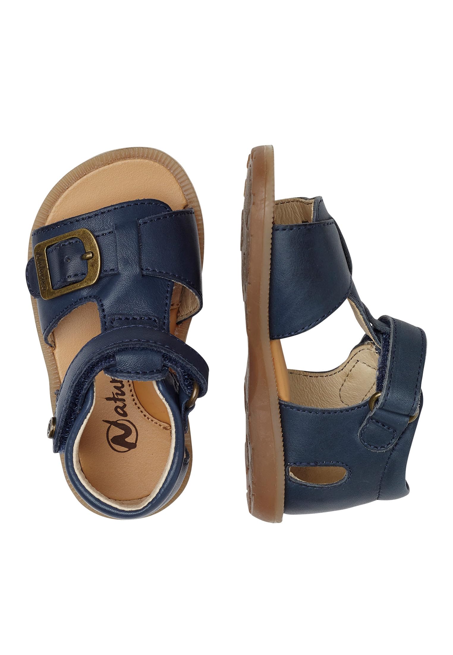 naturino-quarzo-jungen-sandale-blau-schnalle-klett image 2