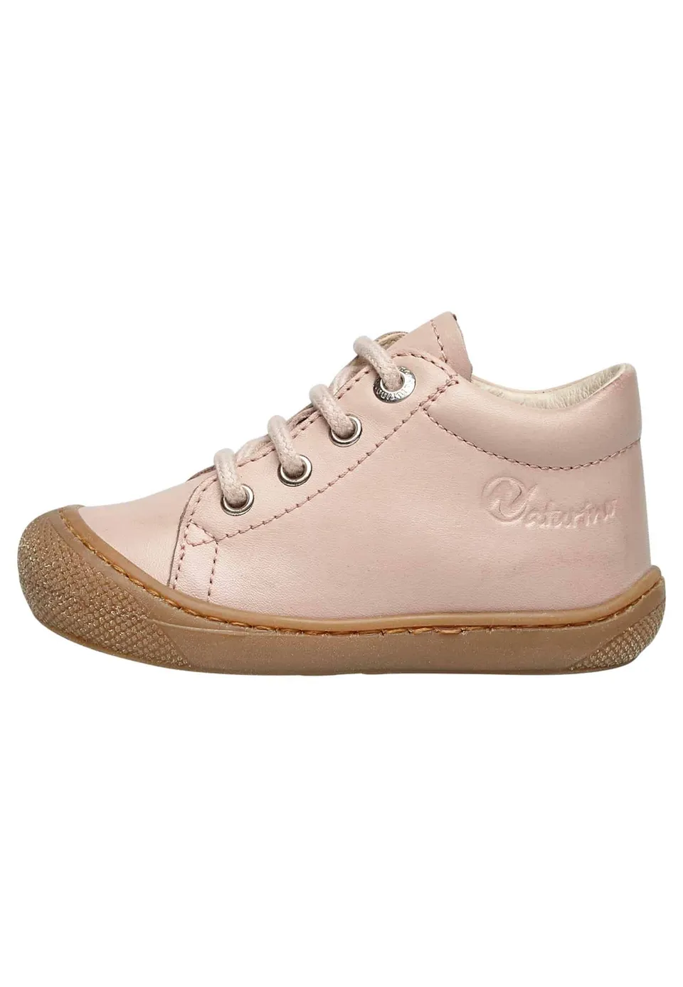naturino-cocoon-lauflernschuhe-nappaleder-puderrosa-schn-rer image 1