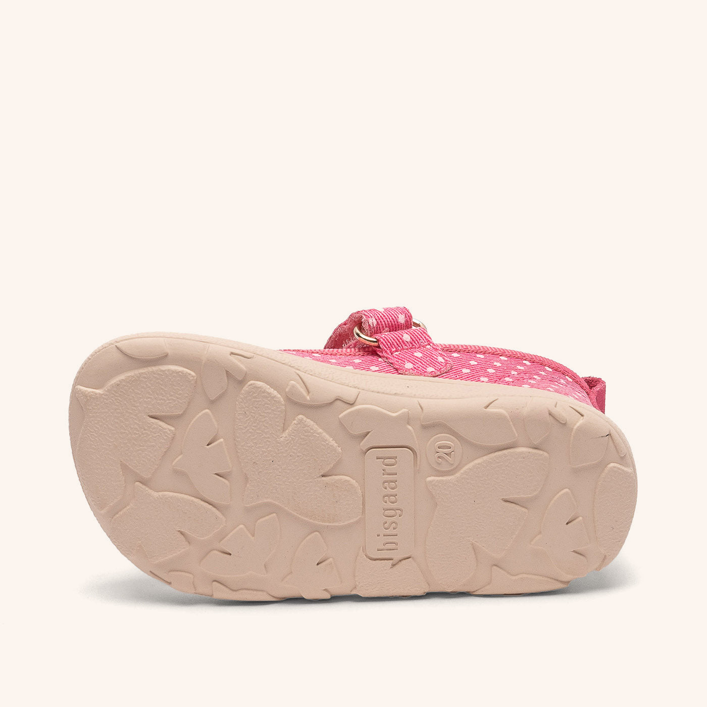 bisgaard-barefoot-ballet-hausschuh-rose-dots image 4