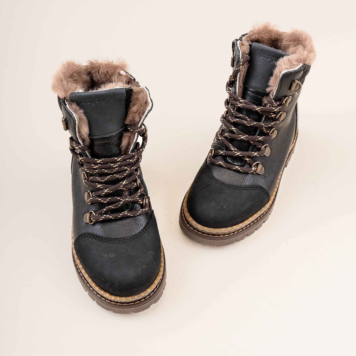 bisgaard-gert-lamb-gef-tterter-leder-schn-rstiefel-in-rustic-black-f-r-kalte-tag image 5