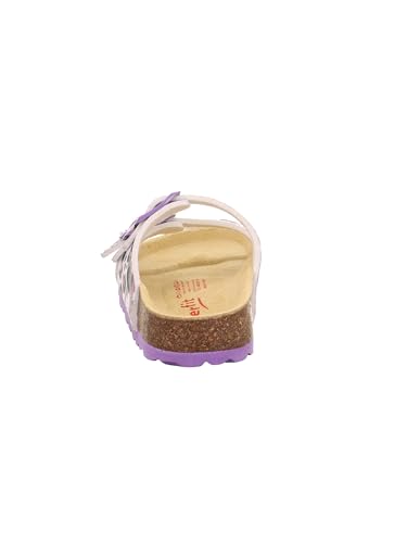 superfit-fussbettpantoffel-m-dchen-pantolette-wei-mehrfarbig-1110 image 8