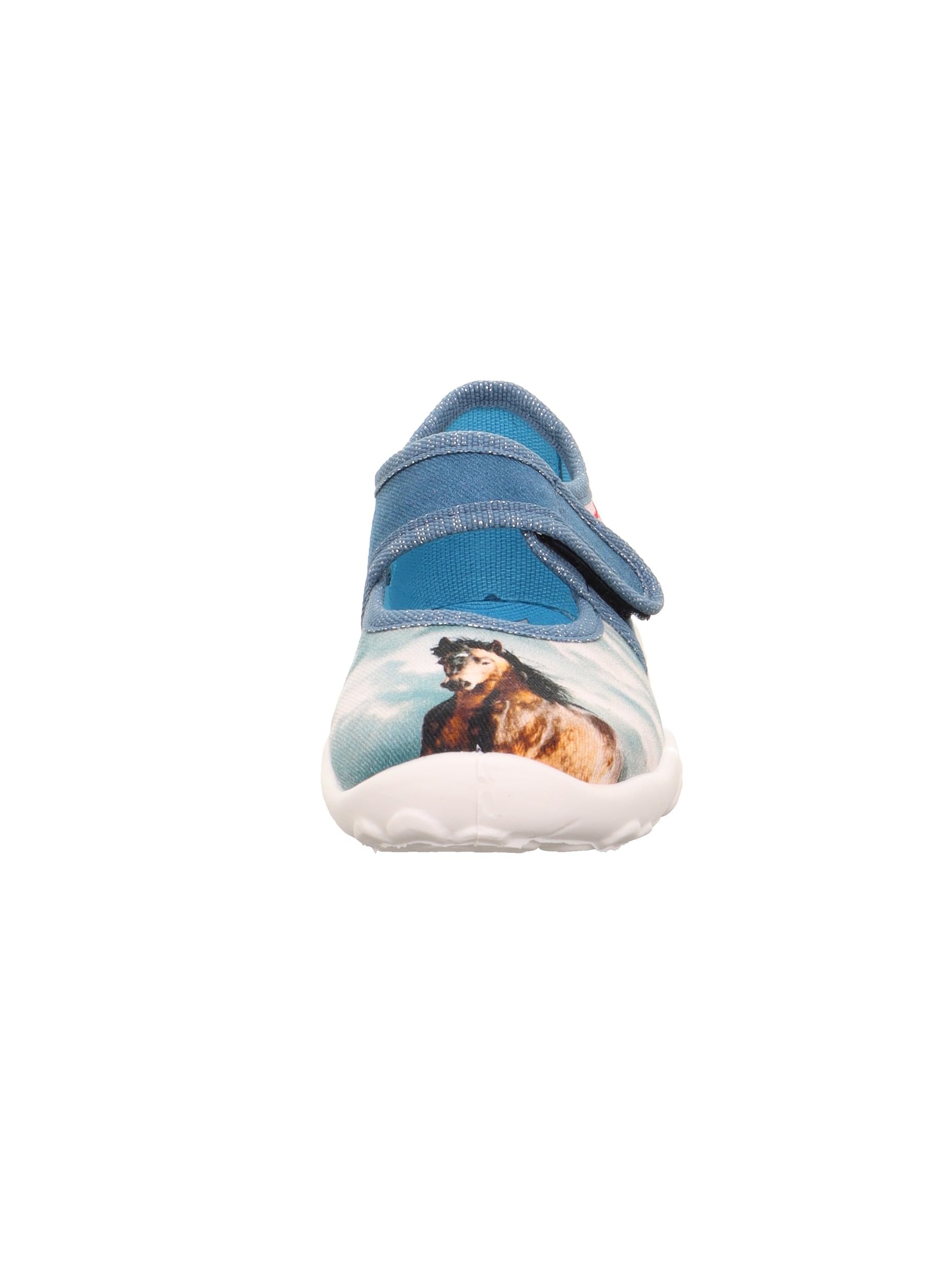 superfit-belinda-m-dchen-hausschuhe-ballerina-mit-einhorn-und-klettverschluss image 5