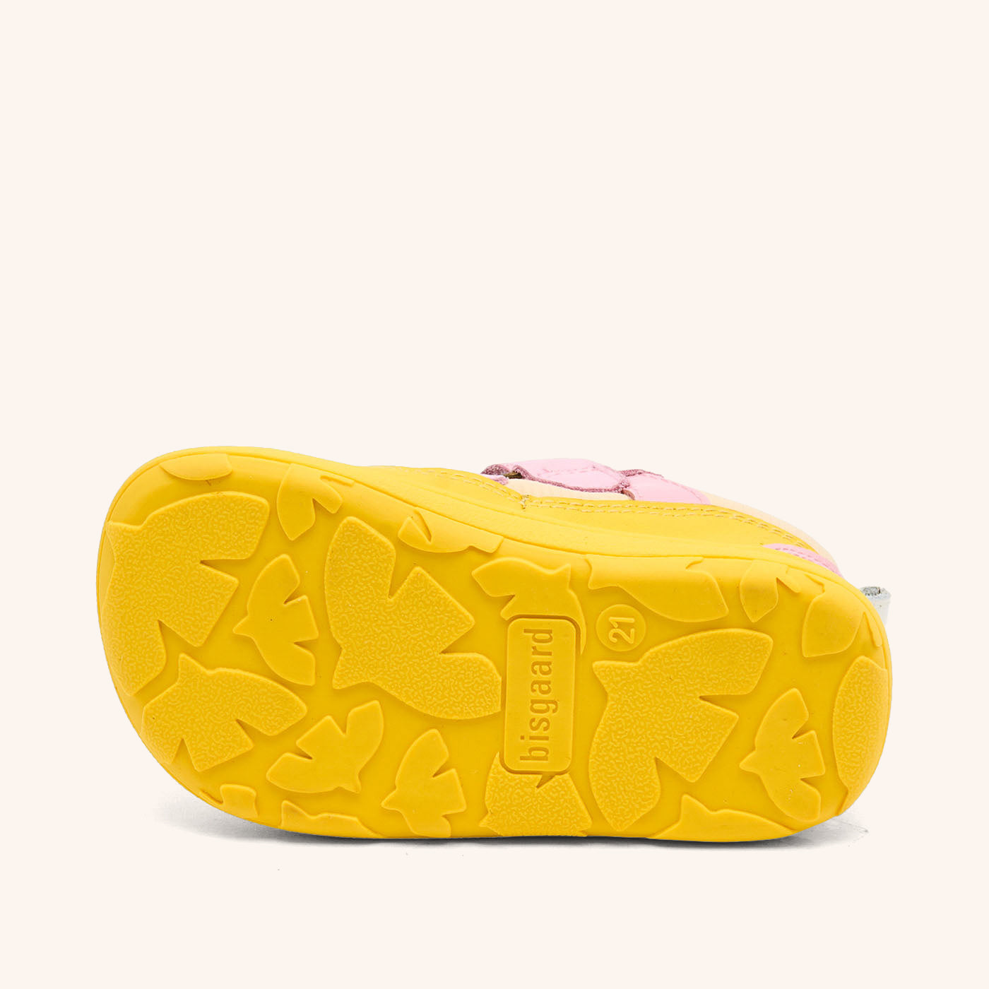 bisgaard-barefoot-elroy-barfu-sneaker-lemon-textil-leder image 4